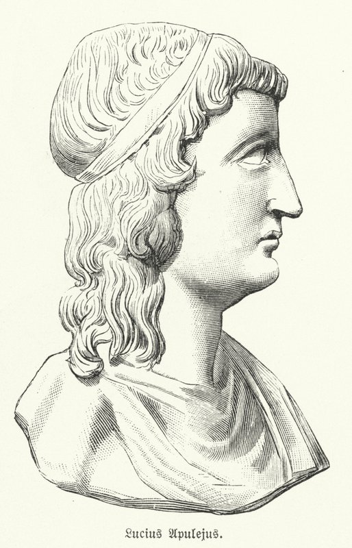 Apuleio, scrittore, filosofo e retore romano da German School