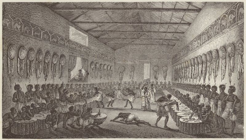 Banchetto del Re di Abissinia da German School