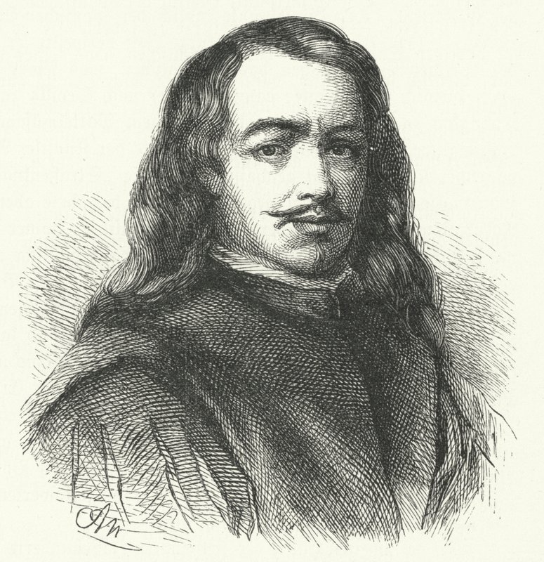 Bartolomé Esteban Murillo, artista barocco spagnolo (incisione) da German School