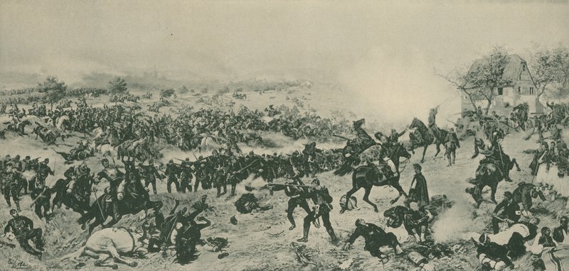 Battaglia di Worth, Guerra franco-prussiana, 6 agosto 1870 da German School