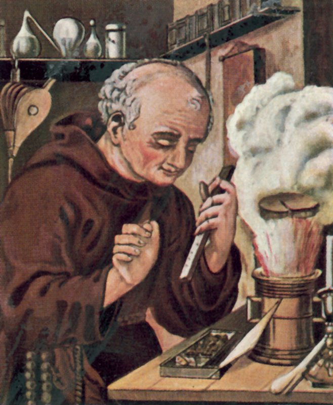 Berthold Schwarz, alchimista tedesco da German School
