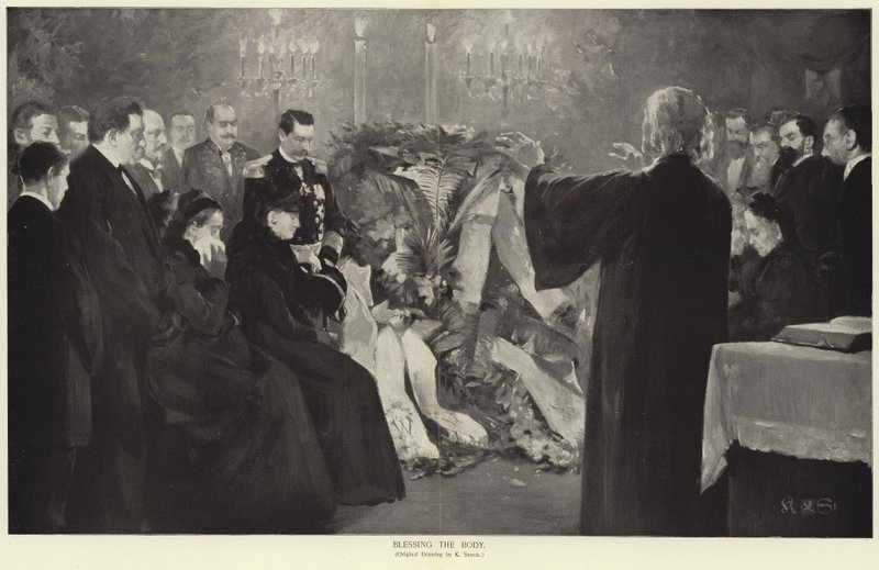 Benedizione del corpo da German School