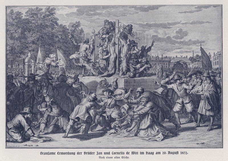 Brutale assassinio dei fratelli Jan e Cornelis de Witt da parte di una folla di orangisti, L