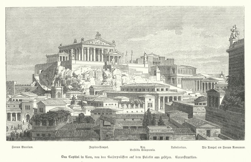 Campidoglio, antica Roma da German School