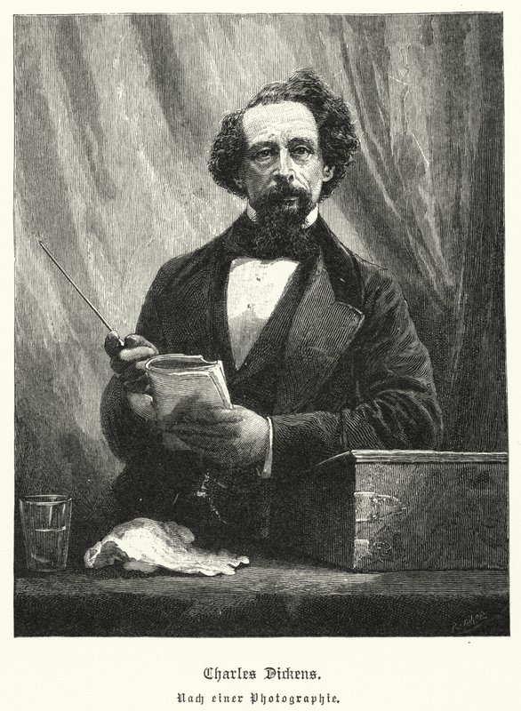 Charles Dickens, romanziere inglese da German School