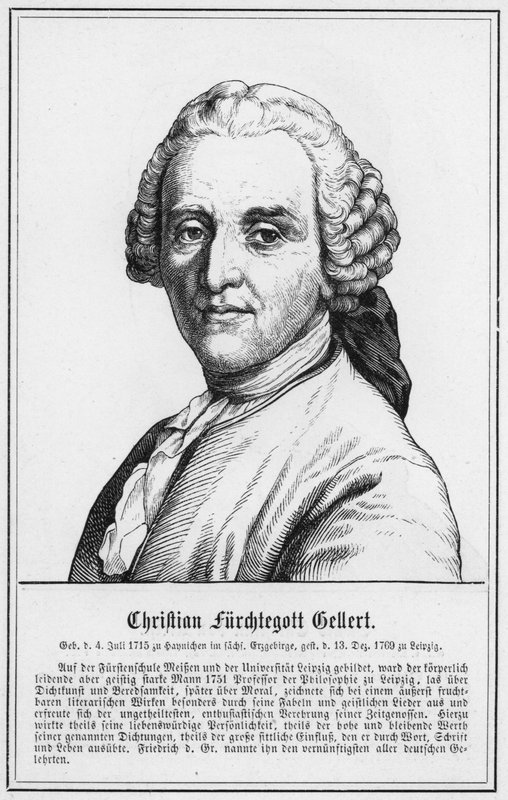 Christian Furchtegott Gellert da German School
