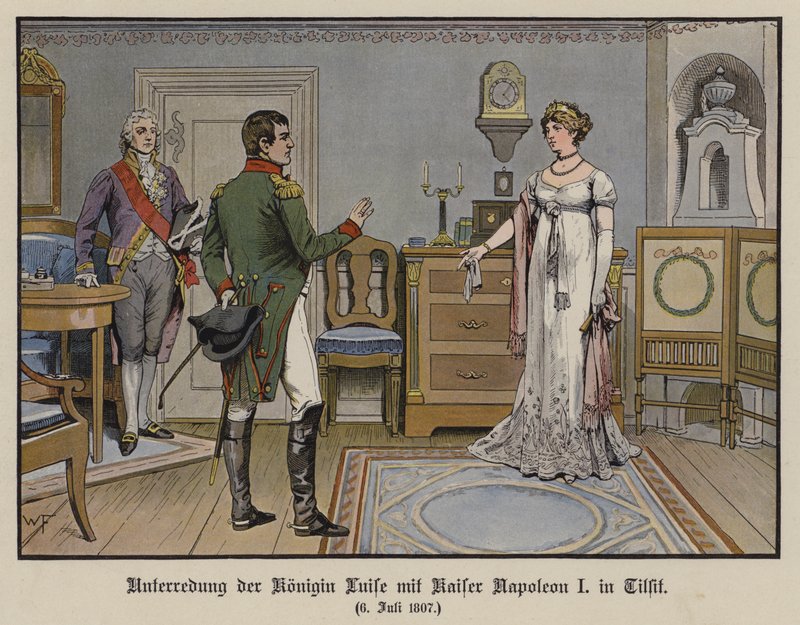 Conversazione tra la regina Louise di Prussia e l