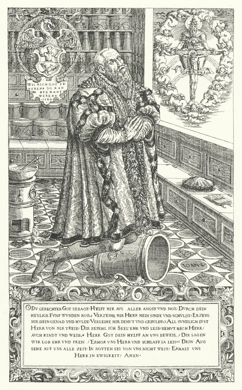 Cyriacus Schnaus, farmacista nella Norimberga del XVI secolo da German School
