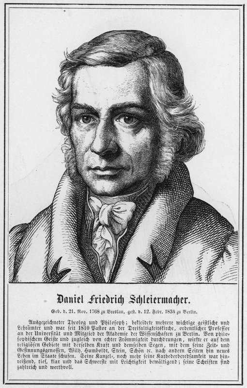 Daniel Friedrich Schleiermacher da German School
