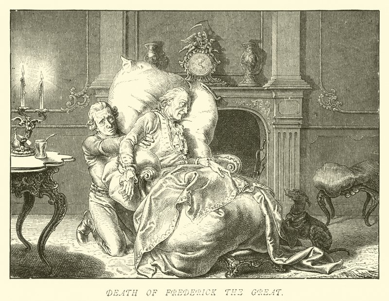 Morte di Federico il Grande da German School