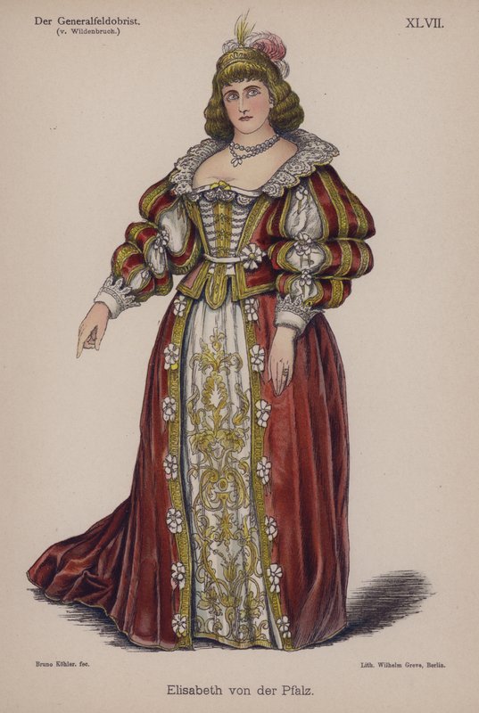 Elisabetta del Palatinato, da Il Generalfeldoberst di Ernst von Wildenbruch da German School