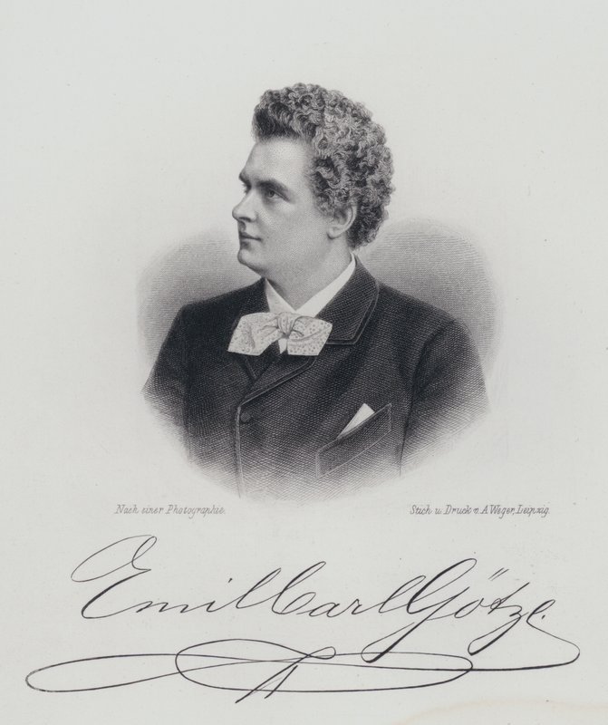 Emil Goetze, cantante d