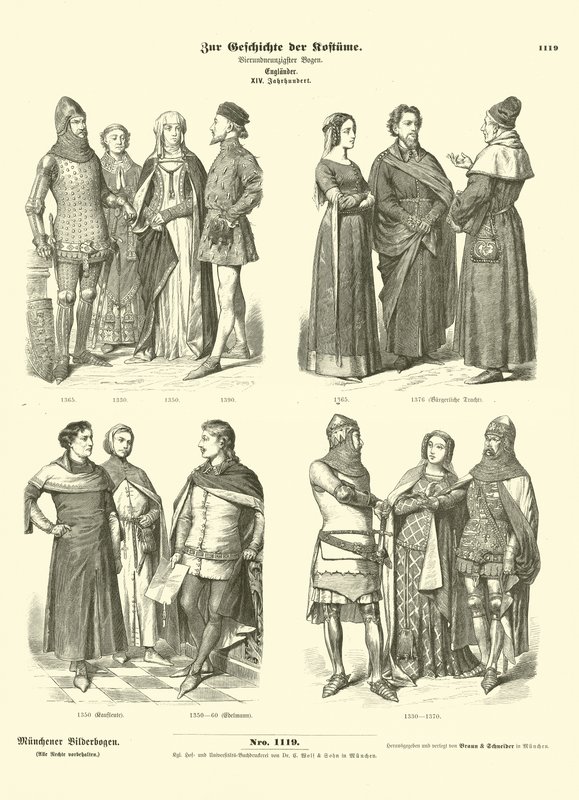 Costumi inglesi da German School