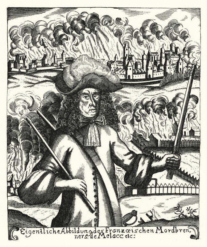 Ezechiel du Mas, Conte di Melac, soldato francese da German School