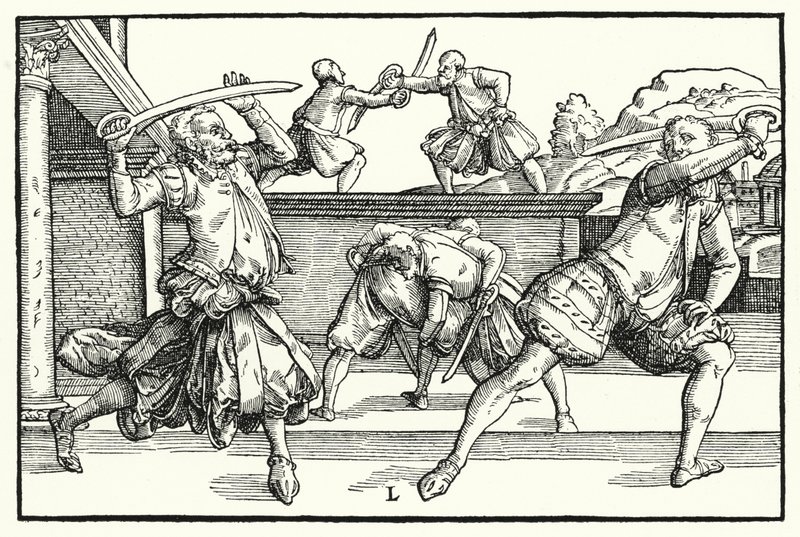 Scena di scherma da German School