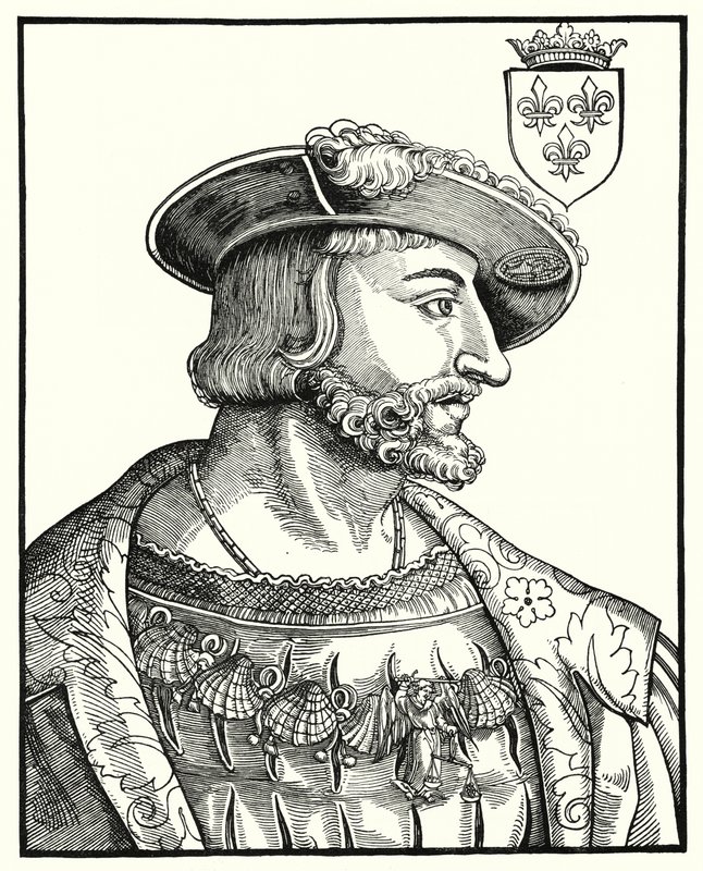Francesco I, Re di Francia da German School