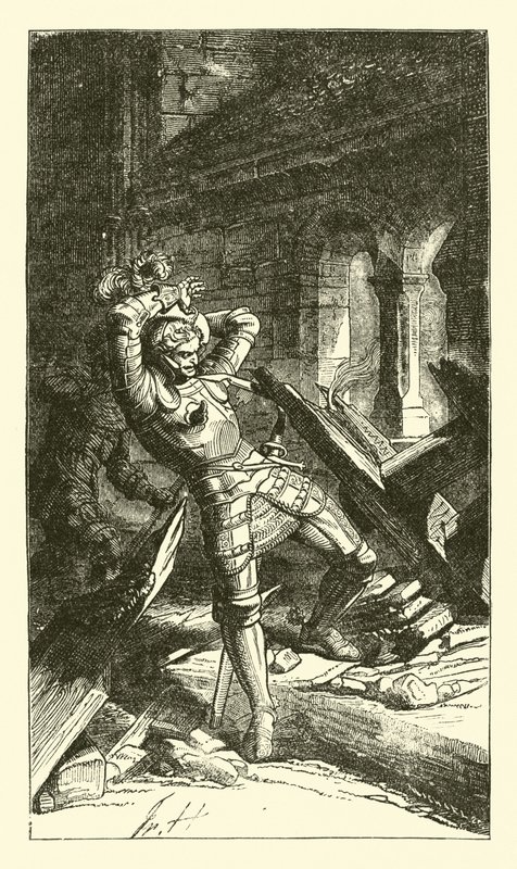 Franz von Sickingen mortalmente ferito da German School
