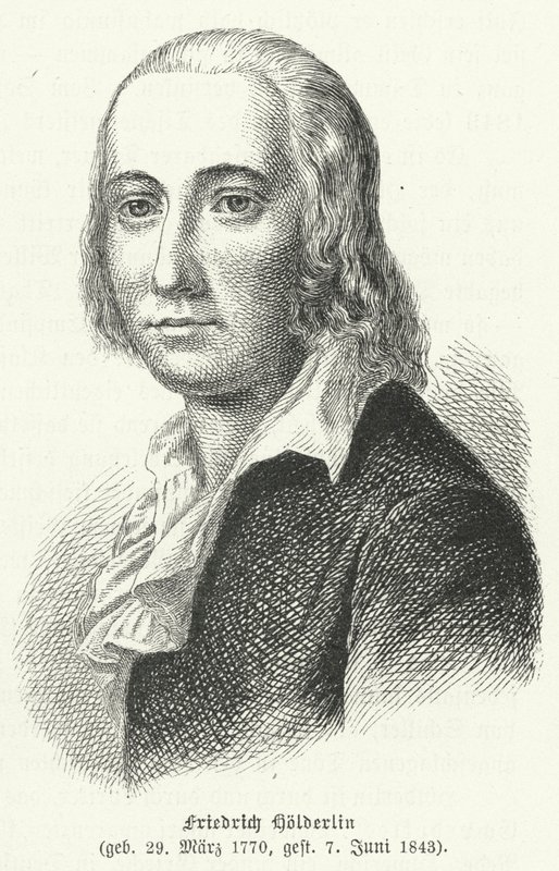 Friedrich Hölderlin, poeta e filosofo tedesco da German School