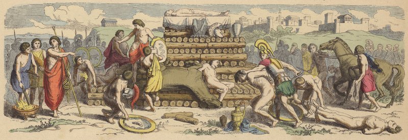 Funerale di un eroe nell