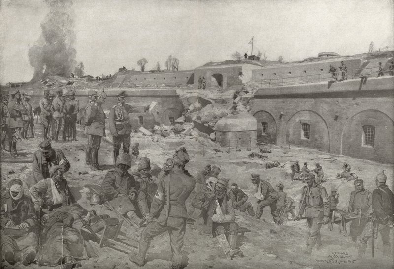 Il generale Feldmaresciallo von Mackensen in visita all