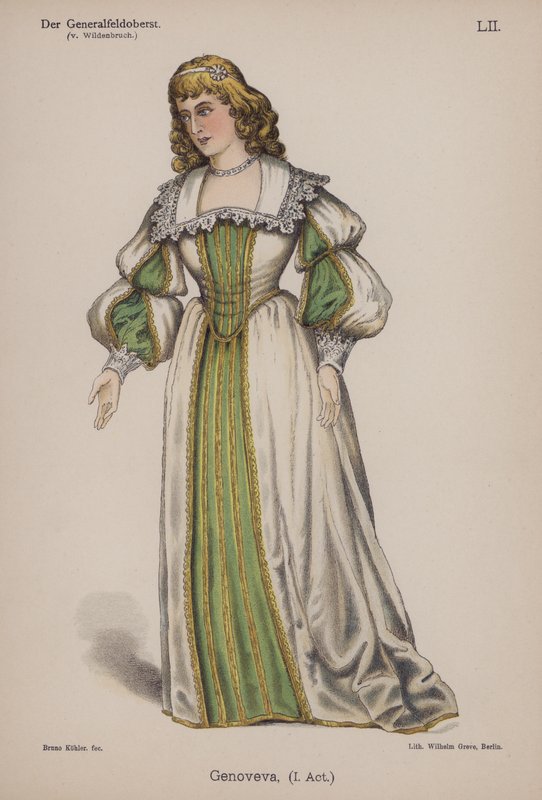 Genoveva, da Der Generalfeldoberst di Ernst von Wildenbruch da German School