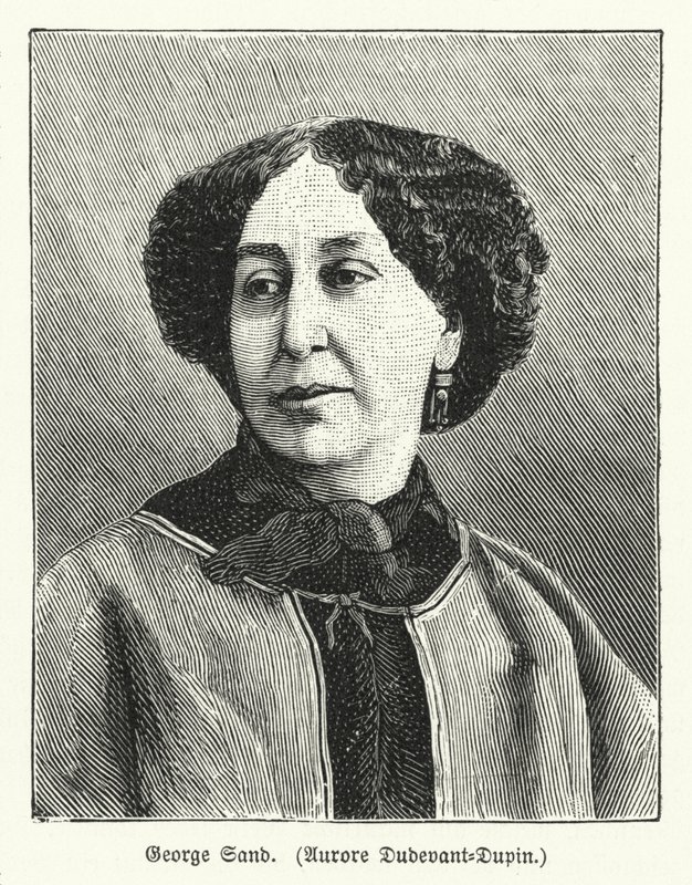 George Sand, romanziere francese da German School