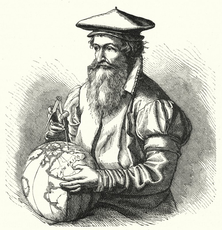 Gerardus Mercator, geografo e cartografo fiammingo da German School
