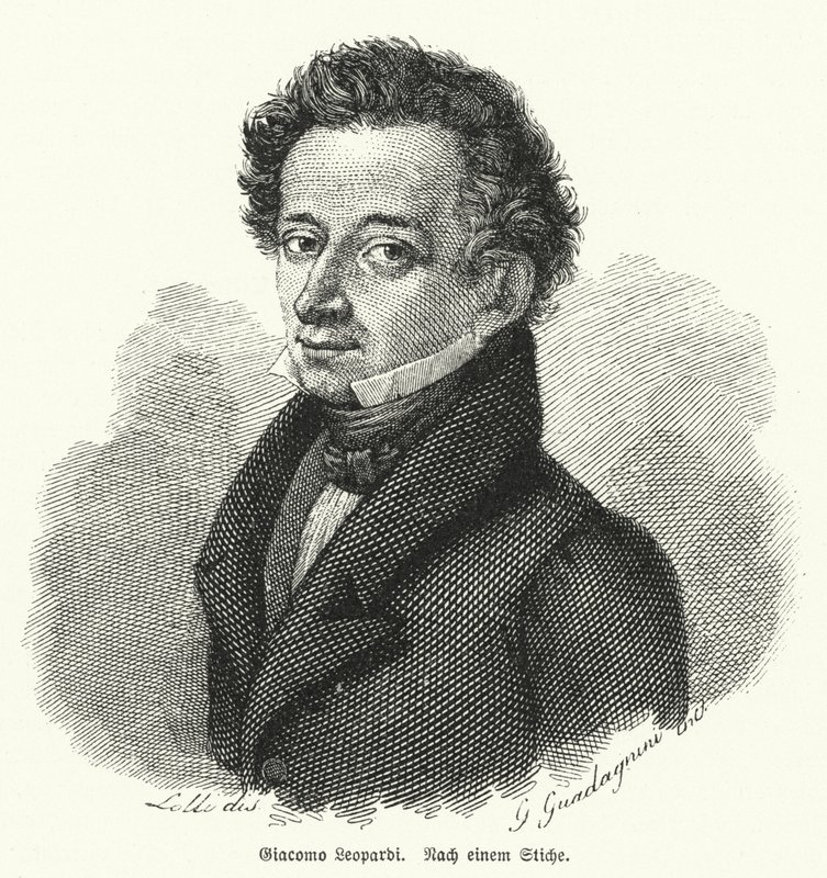 Giacomo Leopardi, filosofo, poeta e filologo italiano da German School