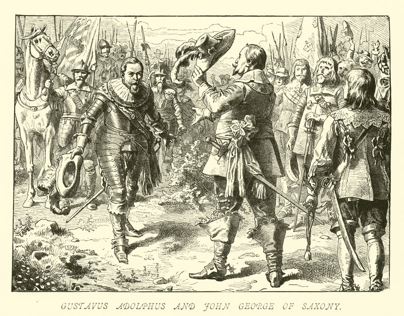 Gustavo Adolfo e Giovanni Giorgio di Sassonia da German School