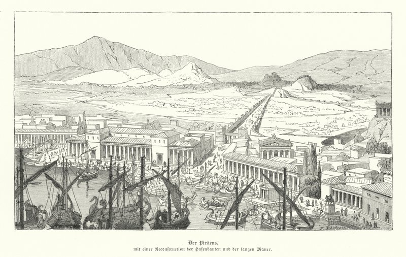 Porto del Pireo, Antica Grecia da German School