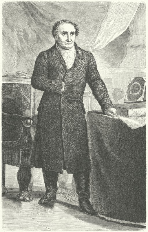 Heinrich Friedrich Karl vom und zum Stein, statista prussiano (incisione) da German School
