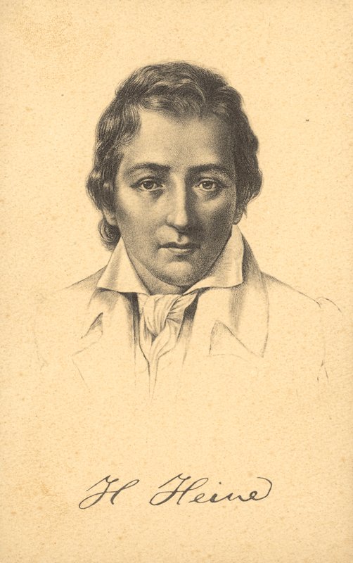 Heinrich Heine (litografia) da German School