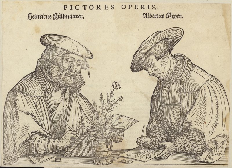 Heinricus Fullmaurer e Albrecht Meyer da German School
