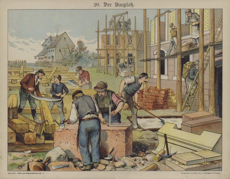 Costruzione di una casa da German School