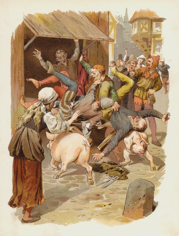 Illustrazione per Till Eulenspiegel da German School