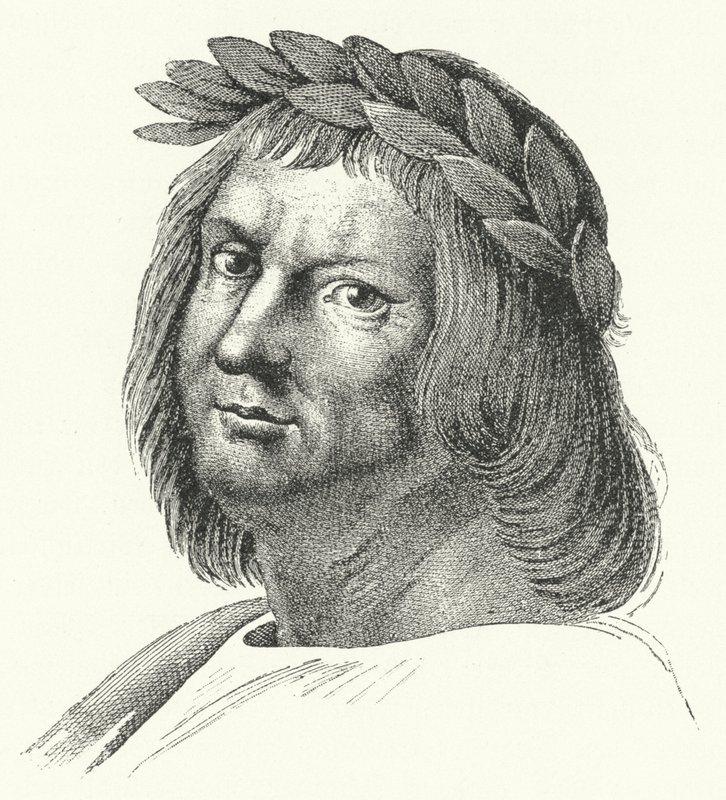 Jacopo Sannazaro, poeta italiano (incisione) da German School
