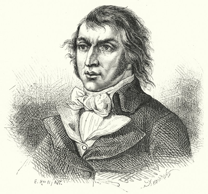 Jean-Lambert Tallien, politico rivoluzionario francese (incisione) da German School