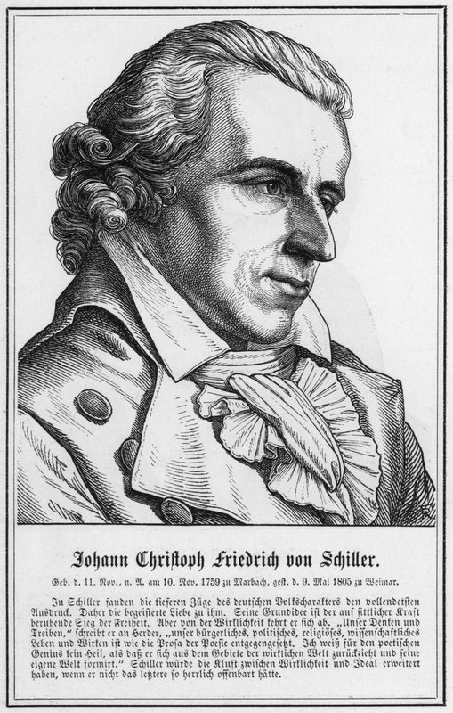 Johann Christoph Friedrich von Schiller da German School