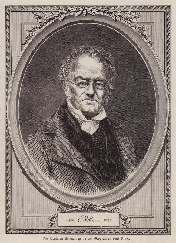 Karl Ritter, geografo tedesco e professore all