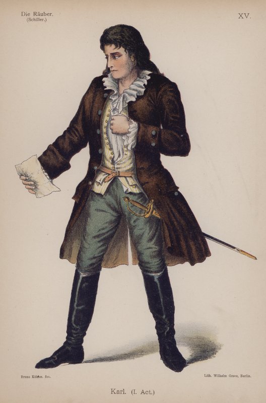 Karl, da Die Rauber di Friedrich Schiller da German School