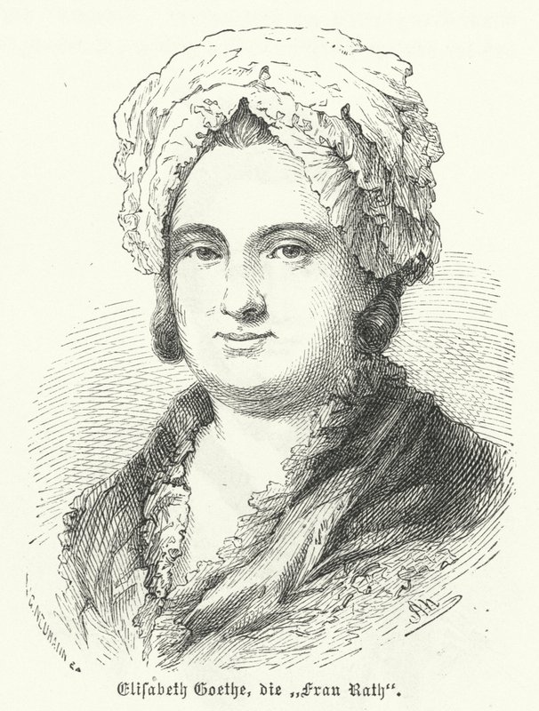 Katharina Elisabeth Goethe, madre dell