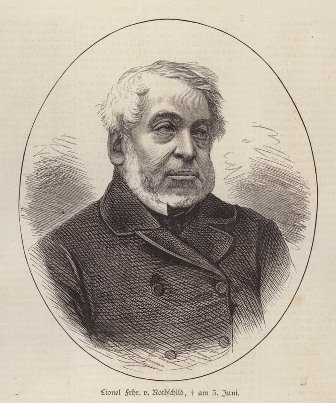Lionel de Rothschild, banchiere, politico e filantropo britannico da German School