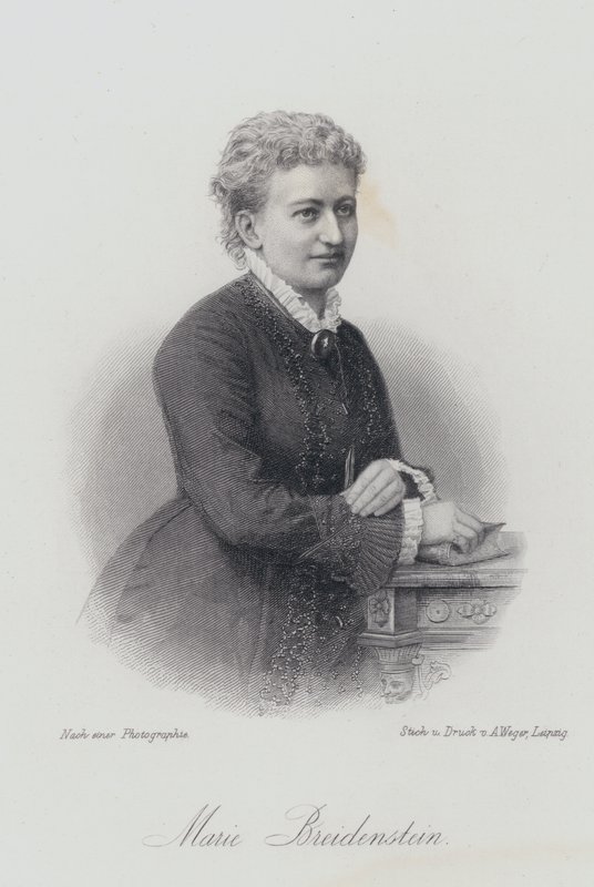 Marie Breidenstein, pianista, cantante e insegnante di canto tedesca da German School