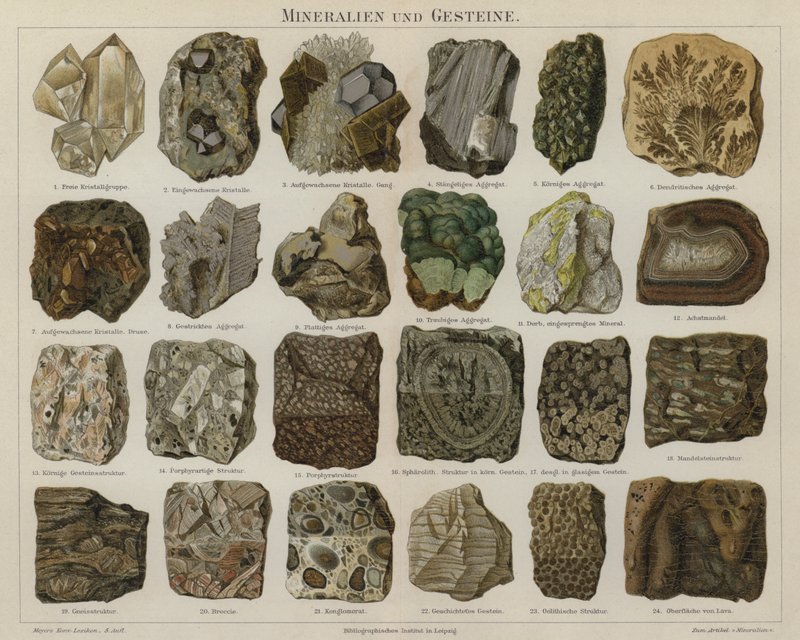 Minerali e rocce da German School