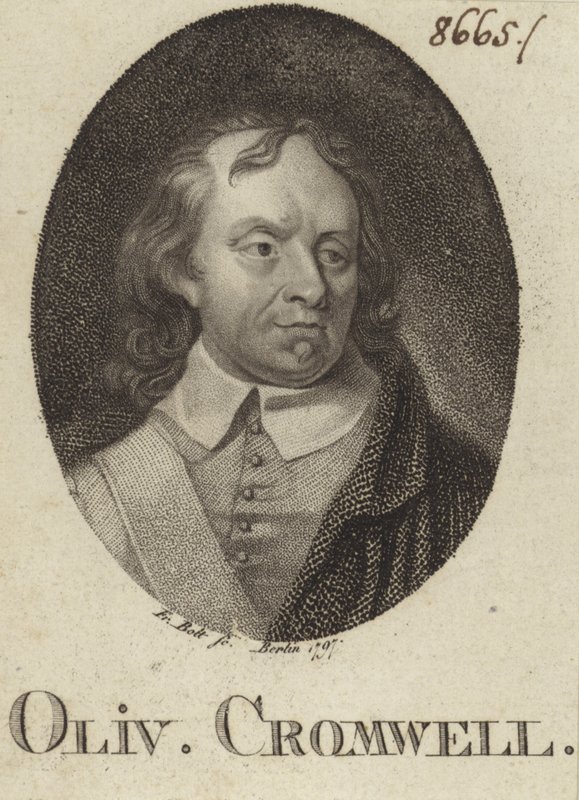 Oliver Cromwell da German School