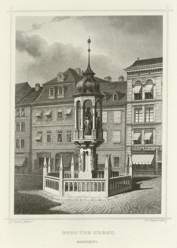 Ottone il Grande, Magdeburgo da German School