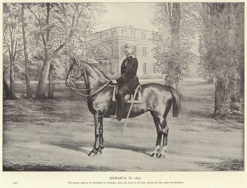 Otto von Bismarck nel 1870 da German School