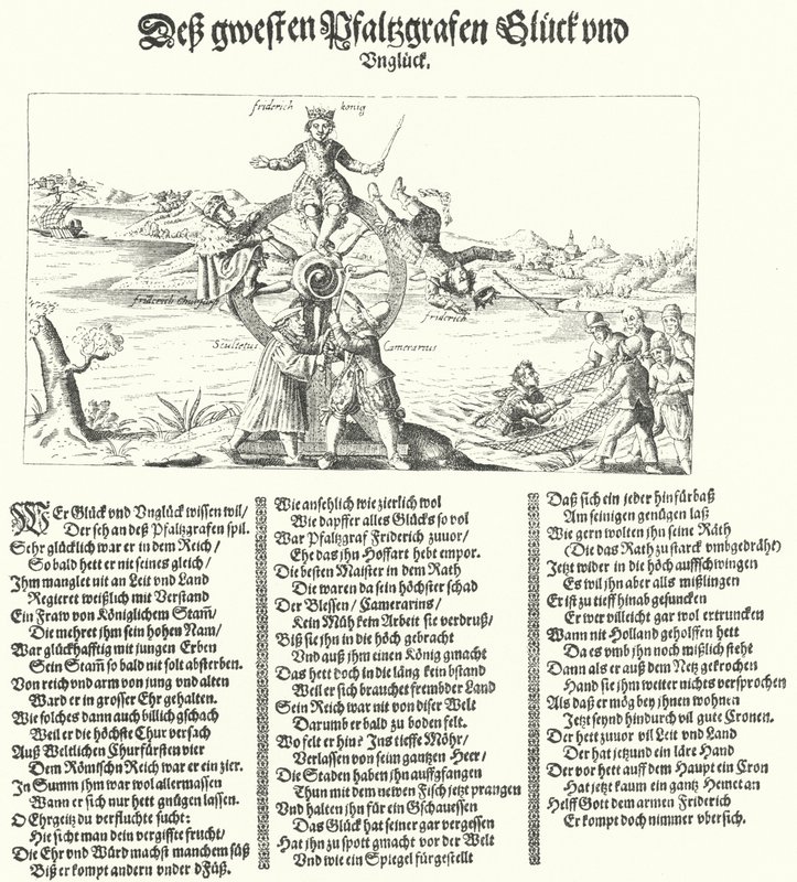 Pamphlet che deride il Re d