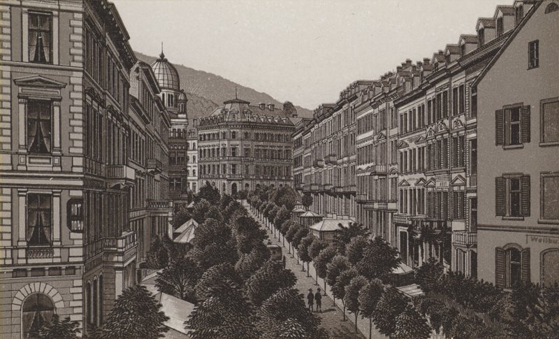 Parkstrasse (litografia) da German School