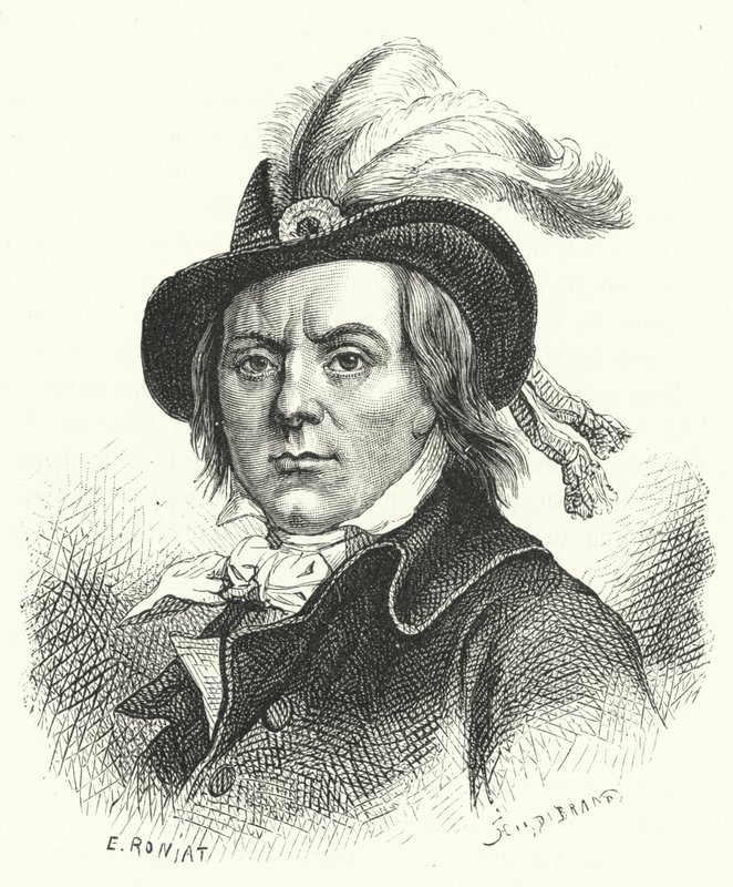 Paul Barras, politico francese della Rivoluzione (incisione) da German School
